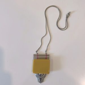 Stunning Anthropologie Art Deco necklace.